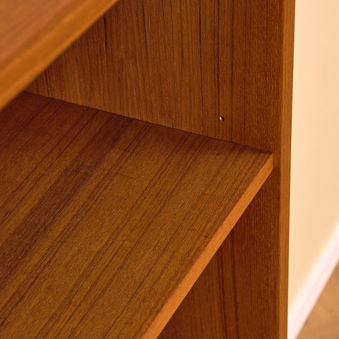Swedish bookshelf in teak by Wirserums Nya Möbelfabrik