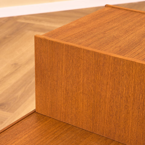 Swedish side table/Hall bench in teak