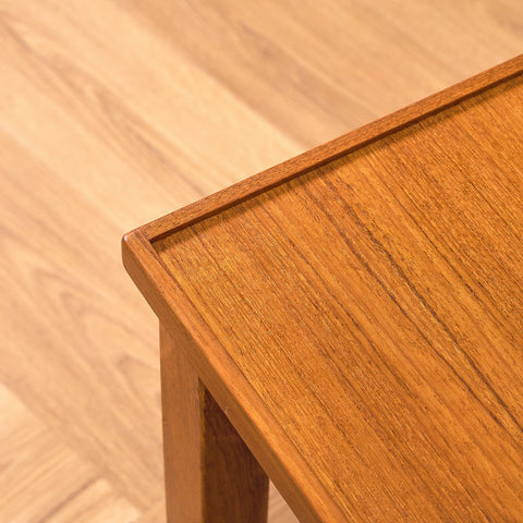 Swedish side table/Hall bench in teak