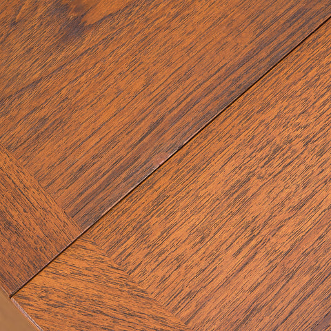Swedish round dining table in teak