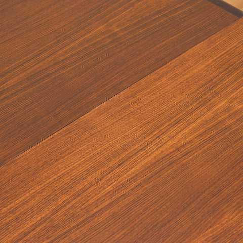 Danish round dining table in Santos rosewood