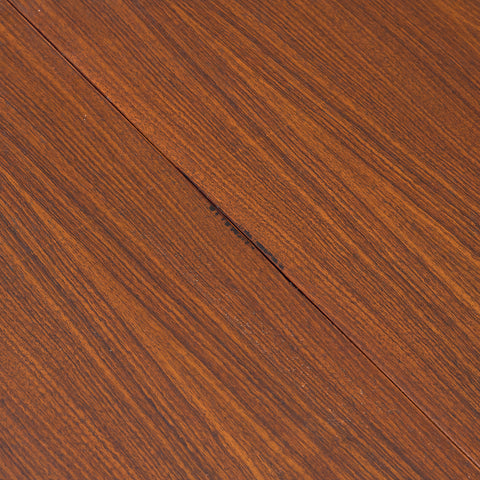 Danish round dining table in Santos rosewood