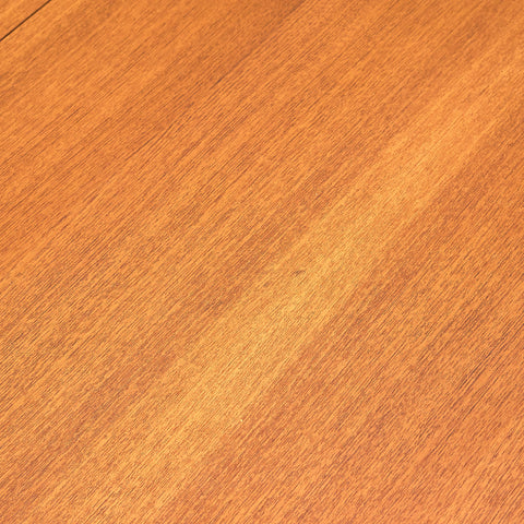 Danish round dining table in teak