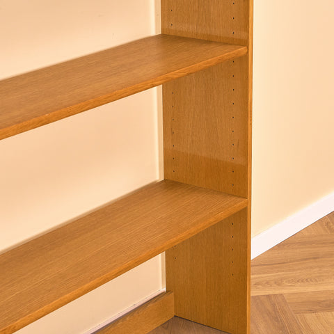 Swedish bookshelf in oak by Bertil Fridhagen for Bodafors