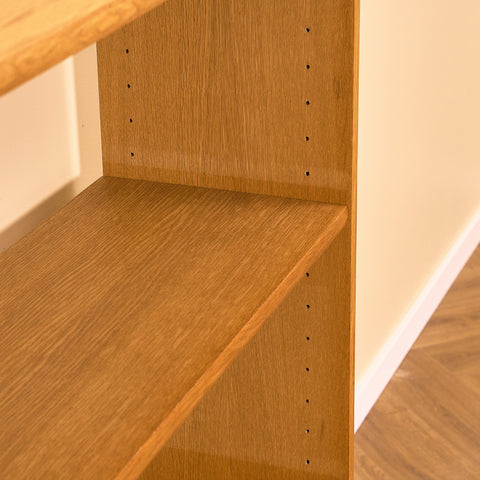 Swedish bookshelf in oak by Bertil Fridhagen for Bodafors