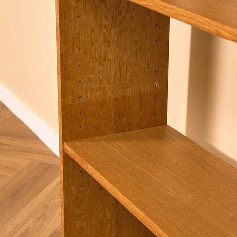 Swedish bookshelf in oak by Bertil Fridhagen for Bodafors