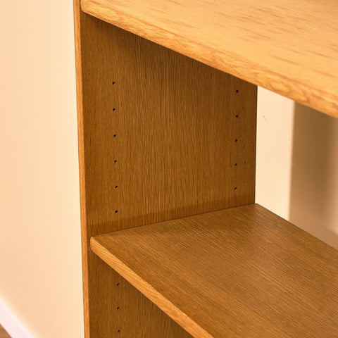 Swedish bookshelf in oak by Bertil Fridhagen for Bodafors