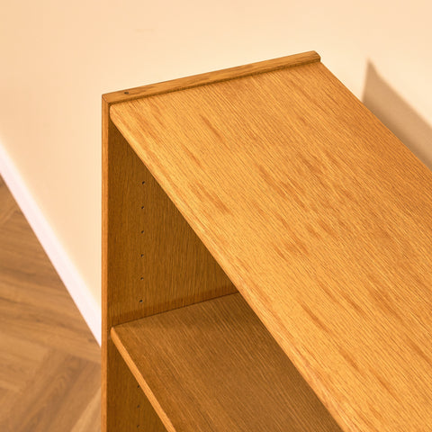 Swedish bookshelf in oak by Bertil Fridhagen for Bodafors