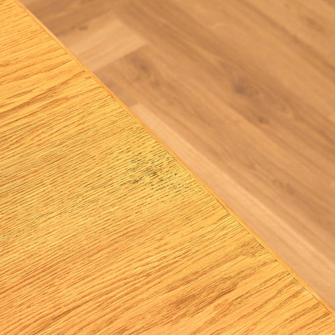 Swedish rectangular dining table in oak, model 'Calmare nyckel' by Carl Malmsten