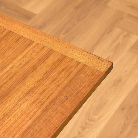 Swedish dining table in teak