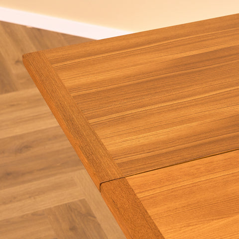 Swedish dining table in teak