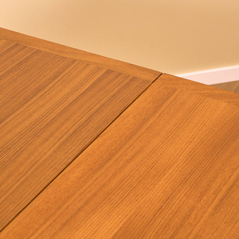 Swedish dining table in teak