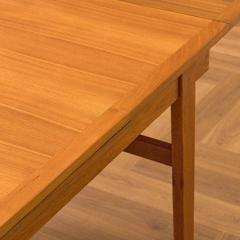 Swedish dining table in teak