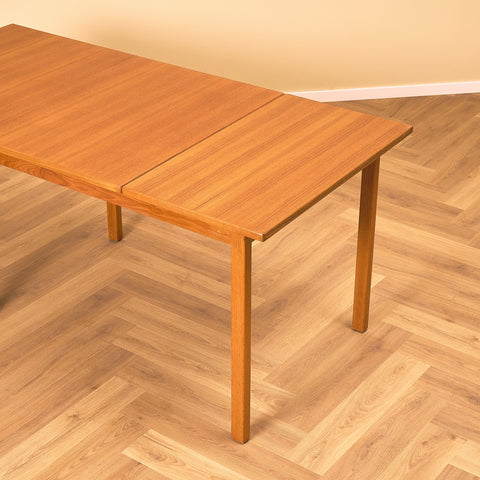 Swedish dining table in teak by Ulferts