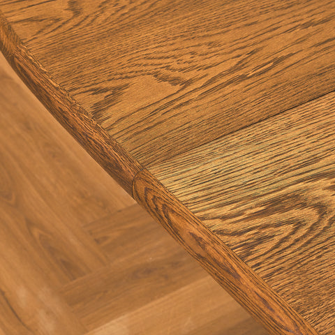 Danish oval dining table in oak by Skovby Møblefabrik