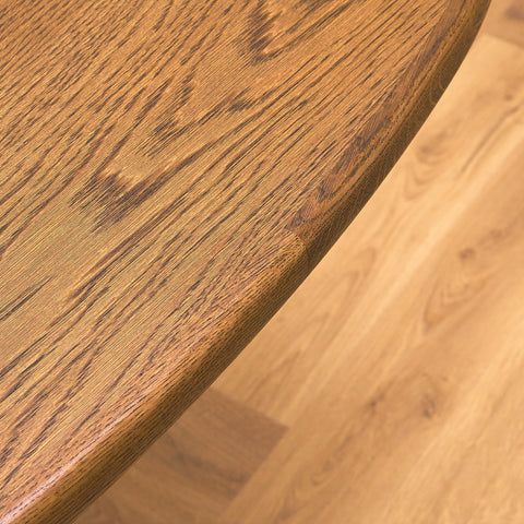 Danish oval dining table in oak by Skovby Møblefabrik