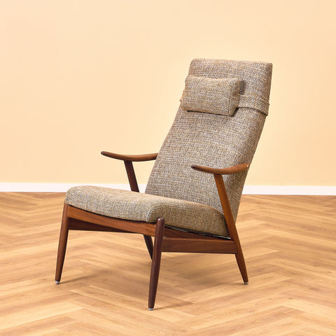 Danish armchair in walnut