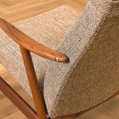 Danish armchair in walnut