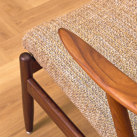 Danish armchair in walnut