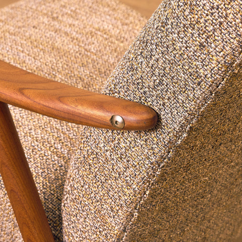 Danish armchair in walnut