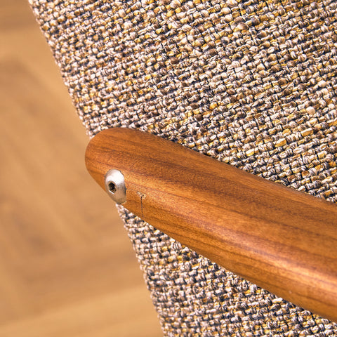 Danish armchair in walnut