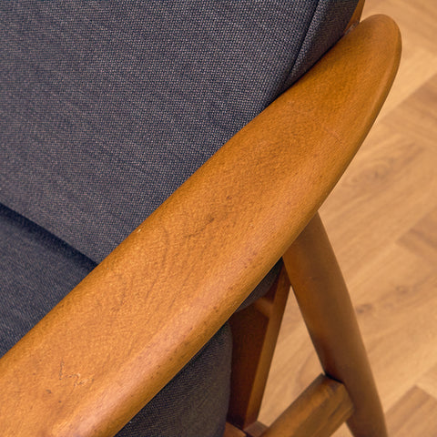 Swedish armchair in beech