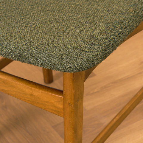 Danish dining chairs in teak & beech by Boltinge Stolefabrik