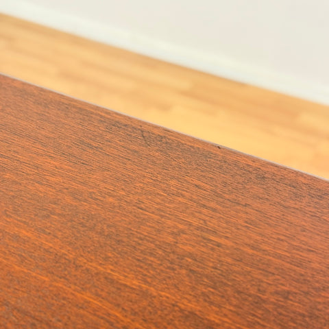 Danish rectangular dining table in teak