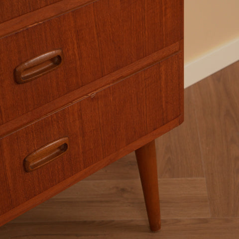 Swedish chest of drawers in teak