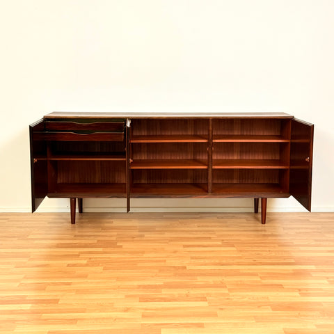 Danish sideboard in Santos rosewood by Omann Jun A/S