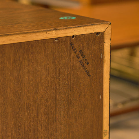 Danish sideboard in Santos rosewood by Brouer