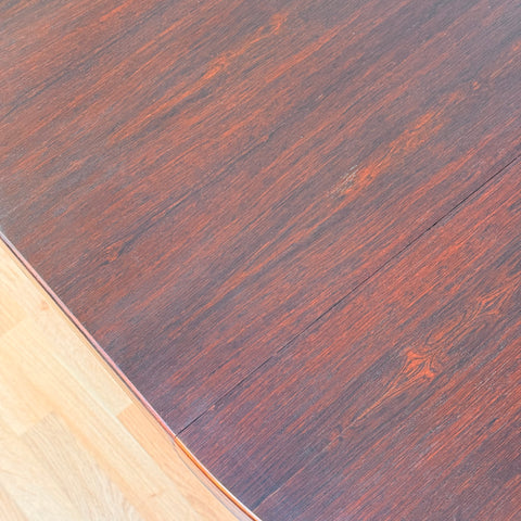 Danish round dining table by Kai Kristiansen for Feldballes Furniture Factory