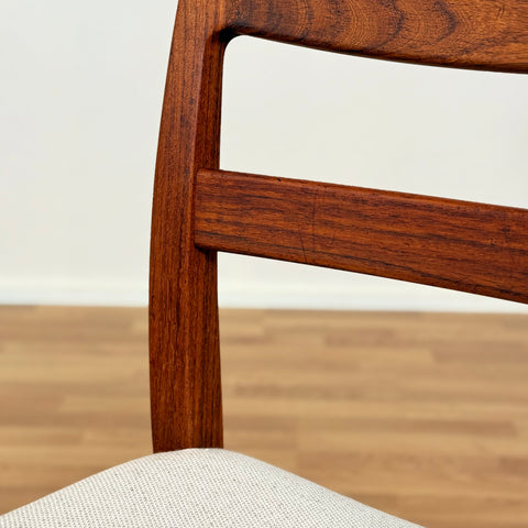 Swedish set of 4 dining chairs "Garmi" by Troeds