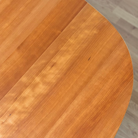 Danish oval dining table in cherry by Gangsø