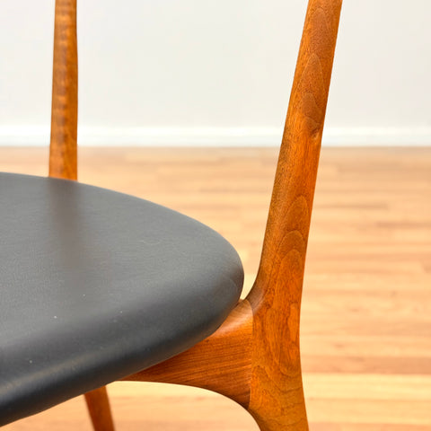 Set of 4 chairs in oak & teak, model Skagen by Kurt Ostervig, 1950s-60s, Denmark
