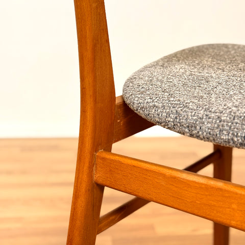 Dining chairs in teak & beech model 210 by Farstrup