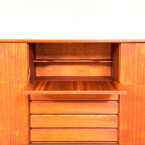 Danish highboard in teak