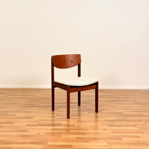 Set of 4 dining chairs in teak by Sorø Stolefabrik, 1950s-60s, Denmark