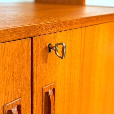 Swedish bookshelf in teak