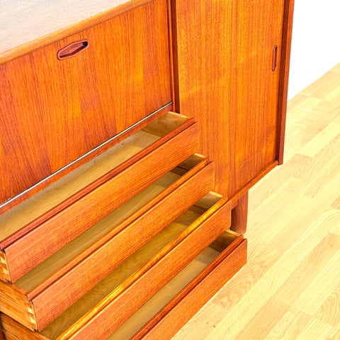 Danish highboard in teak