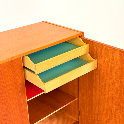 Swedish highboard in teak