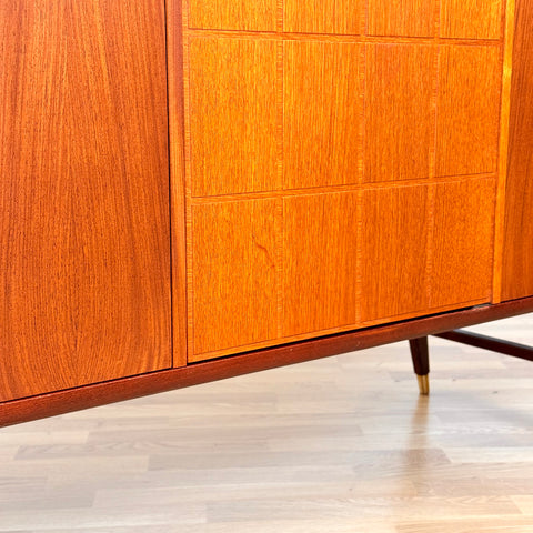 Swedish sideboard in teak by AB Tabergsmöbler, Småland
