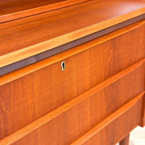Danish secretary cabinet in teak