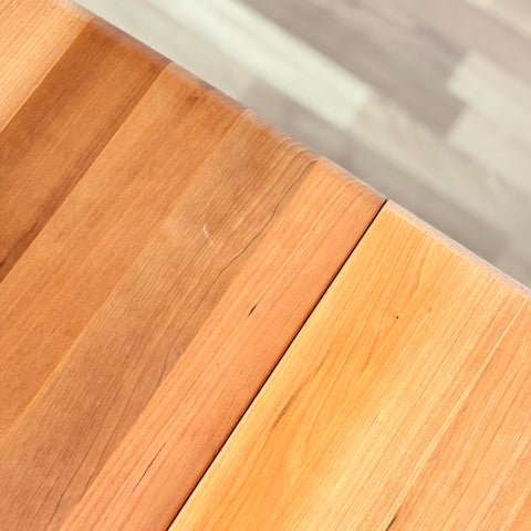 Danish oval dining table in cherry by Snedkergården