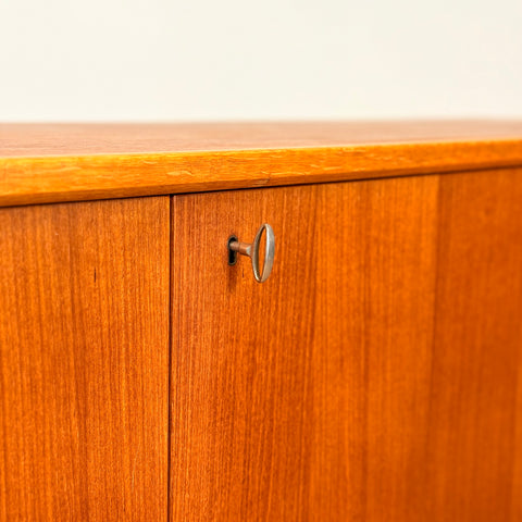 Swedish highboard in teak & oak "Reno" by B.Fridhagen