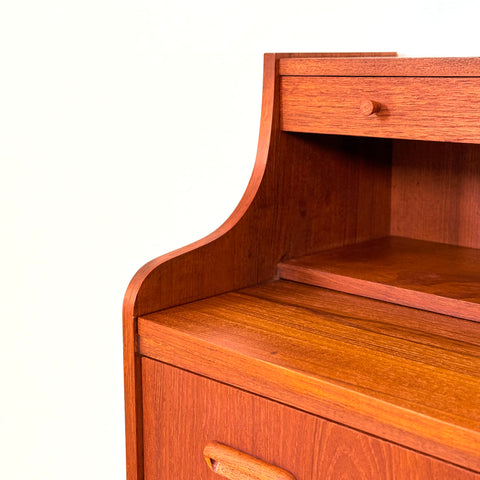 Danish secretary desk in teak