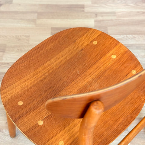 Swedish set of 4 dining chairs by Sven Erik Fryklund for Hagafors Stolfabrik