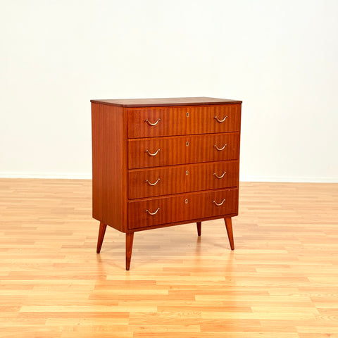 Reserved Swedish chest of drawers in mahogany by IKEA, "Alice"
