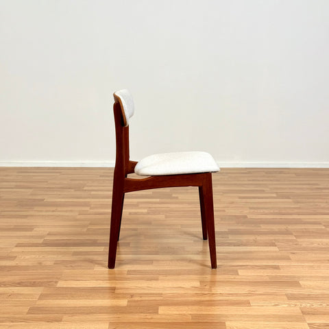 Danish set of 6 dining chairs by B. Rasmussen for Thorso Mobelfabrik