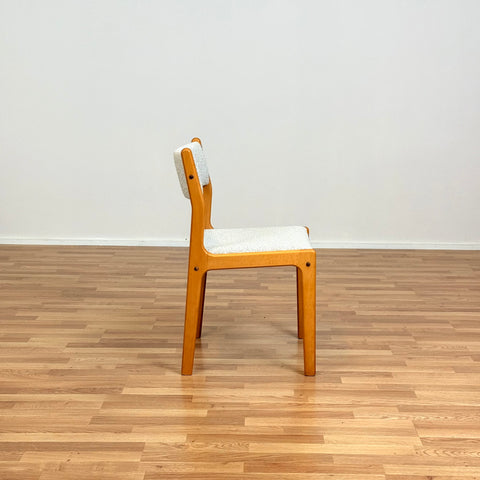 Danish set of 4 dining chairs in beech by Findahl Mobelfabrik